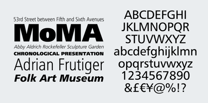 Humanist 777 Font Poster 3